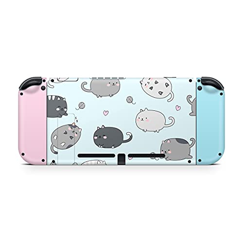 Skin Nintendo Switch chat mignon en vinyle 3M autocollant intégral