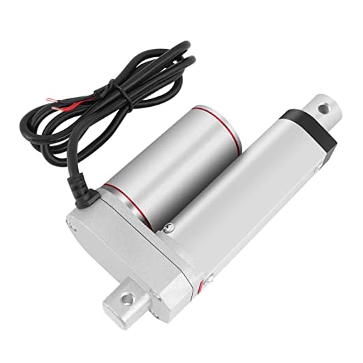 50 mm linjärt ställdon, slag hög belastning 750N rak linje elektrisk linjär ställdon 24V för elektrisk säng elektrisk soffa