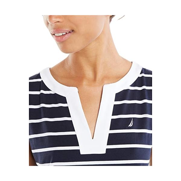 Nautica-Womens-Breton-Stripes-Sleeveless-V-Neck-Stretch-Cotton-Polo-Dress Nautica-Womens-Breton-Stripes-Sleeveless-V-Neck-Stretch-Cotton-Polo-Dress