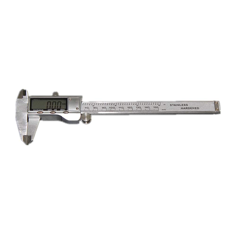 Suwmiarka Cyfrowa 0-150 Mm 200 Mm 300 Mm, W Całości Wykonana Z Metalu, Ze Stali Nierdzewnej, Z Wyświetlaczem Cyfrowym, Elektroniczna Suwmiarka Pomiarowa,Silver-0-200mm
