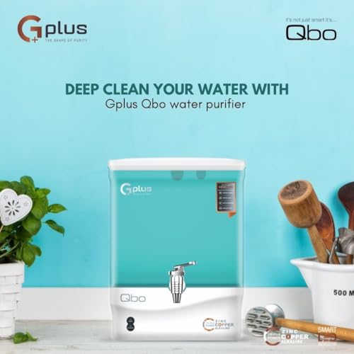 Image of RO Water Purifier G+plus Mineral Plus 16 Liters RO+UV+UF+TDS Control Water Purifier+zinc+copper+alkaline+LPS (low water pressure switch)+heavy duty adapter SMPS+4000 TDS controller+9 stage