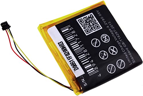 ▶ Tipo: Li-Polymer | ▶ Voltaggio: 3,7V | ▶ Capacit?: 560mAh/2,1Wh | ▶ Dimensioni prodotto: 31,58mm x 31,90mm x 5,60mm | ▶ Peso articolo: 60 g. | ▶ 100% compatibile |