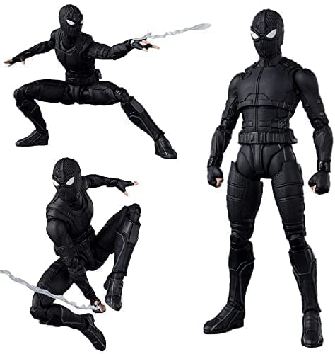Spider-Man Toy-Spider-Man Action Figure-Spider-Man Movie Hero Series-Sneak Spider-Man Doll (Black)