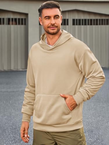 Runcati Mens Pullover Hoodies Long Sleeve Casual Lightweight Fashion Hooded Sweatshirt with Kanga Pockets3