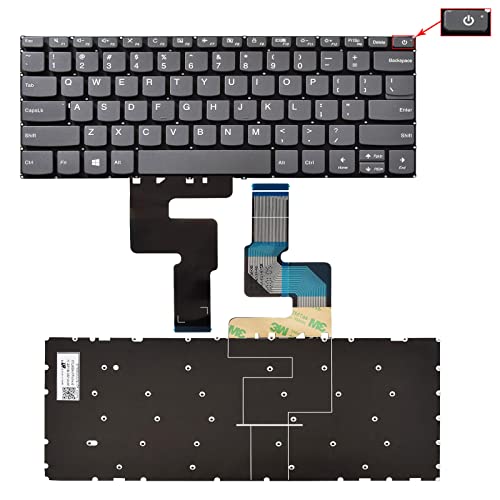 Computación, Personal Computer SUNMALL - Teclado de repuesto compatible con Lenovo Ideapad 120S-14IAP 130S-14IGM 320-14ISK 320S-14IKB 320S-14KBR 320S-15IKB 330-14IGM 520S-14IKB S130-14IGM...
