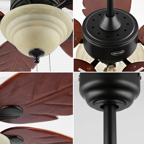 JONATHAN-Y-JYL9720B-Poinciana-52-3-Light-Coastal-Bohemian-IronWood-Palm-Leaf-LED-Ceiling-Fan-with-Pull-Chain-Rustic-Eclectic-Transitional-Office-Living-Room-Dining-Room-Bedroom-Dark-Brown JONATHAN Y JYL9720B Poinciana 52 3 Light Coastal Bohemian IronWood Palm Leaf LED Ceiling Fan with Pull Chain Rustic Eclectic Transitional Office Living Room Dining Room Bedroom Dark Brown