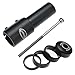 BSSOK Wake Bike Stem Riser Extender MTB Handlebar Stem Adapter Aluminum Alloy for 1-1/8