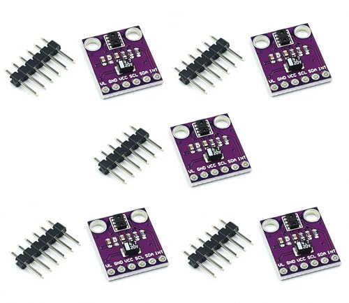 PAMEENCOS 5pcs APDS-9930 ALS IR RGB and Proximity Sensor, Digital Proximity and Ambient Light Sensor, Gesture Sensor Proximity Sensor for Arduino