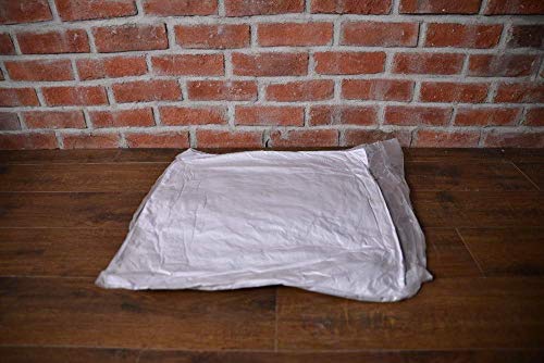 Image of Sulana Cushion Inserts Fiber Filler Satin Stripe with White Outer Cover & Cushion Fillers (5, 16 x 16)