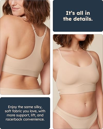 Bliss Racerback Bralette - Ultra-Soft & Lightweight, Wire-Free Racerback Bralette for Women4