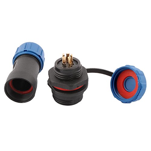 Conector de aviación Aexit SP1311/S 5 terminales miniatura 2