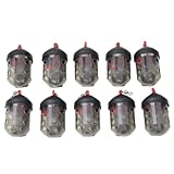 Photo Gallery honseadek cap swim feeder, 30 g plastica pesca feeder basket, black river block end feeder, vermi groundbait accessori, pesce gatto pesce pesca tackle, 26 x 48 mm (10 pezzi) Photo Gallery honseadek cap swim feeder, 30 g plastica pesca feeder basket, black river block end feeder, vermi groundbait accessori, pesce gatto pesce pesca tackle, 26 x 48 mm (10 pezzi)