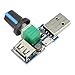 USB Fan Regulator Module Control Wind Speed 5W USB Fan Speed Stepless Governor Module Speed Controller Motor Speed Controller Adjustable USB Fan Controller Fan Speed Regulator