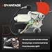 A-Premium Rear Windshield Wiper Motor Without Washer Pump Compatible with Jeep XJ Series Cherokee 1997 1998 1999 2000 2001, Sport Utility