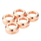 Hicello 5Pcs Deflector Shield 220955 45A-100A for Mechanized Unshielded Plasma Consumables