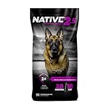 NATIVE Level 2.5 Performance Nutrition for Canine Athletes, Lamb, Salmon Meal & Rice Formula, 40 lb Bag