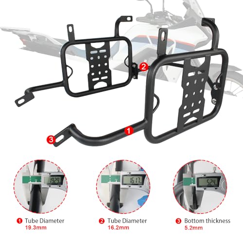 Xitomer Soporte para Alforjas para XL 750 Transalp 2023-2026 y XL 750 Transalp E-Clutch 2025-2026 miniatura 4