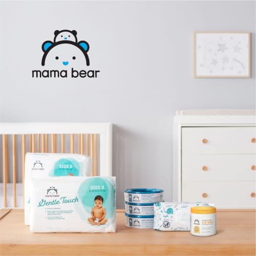 Image of Amazon Brand - Mama Bear Diaper Rash Ointment and Skin Protectant with Cod Liver Oil, 16 Oz, Pack of 1