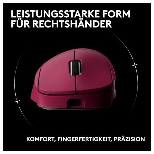 Logitech G PRO X SUPERLIGHT 2 DEX Gaming-Maus