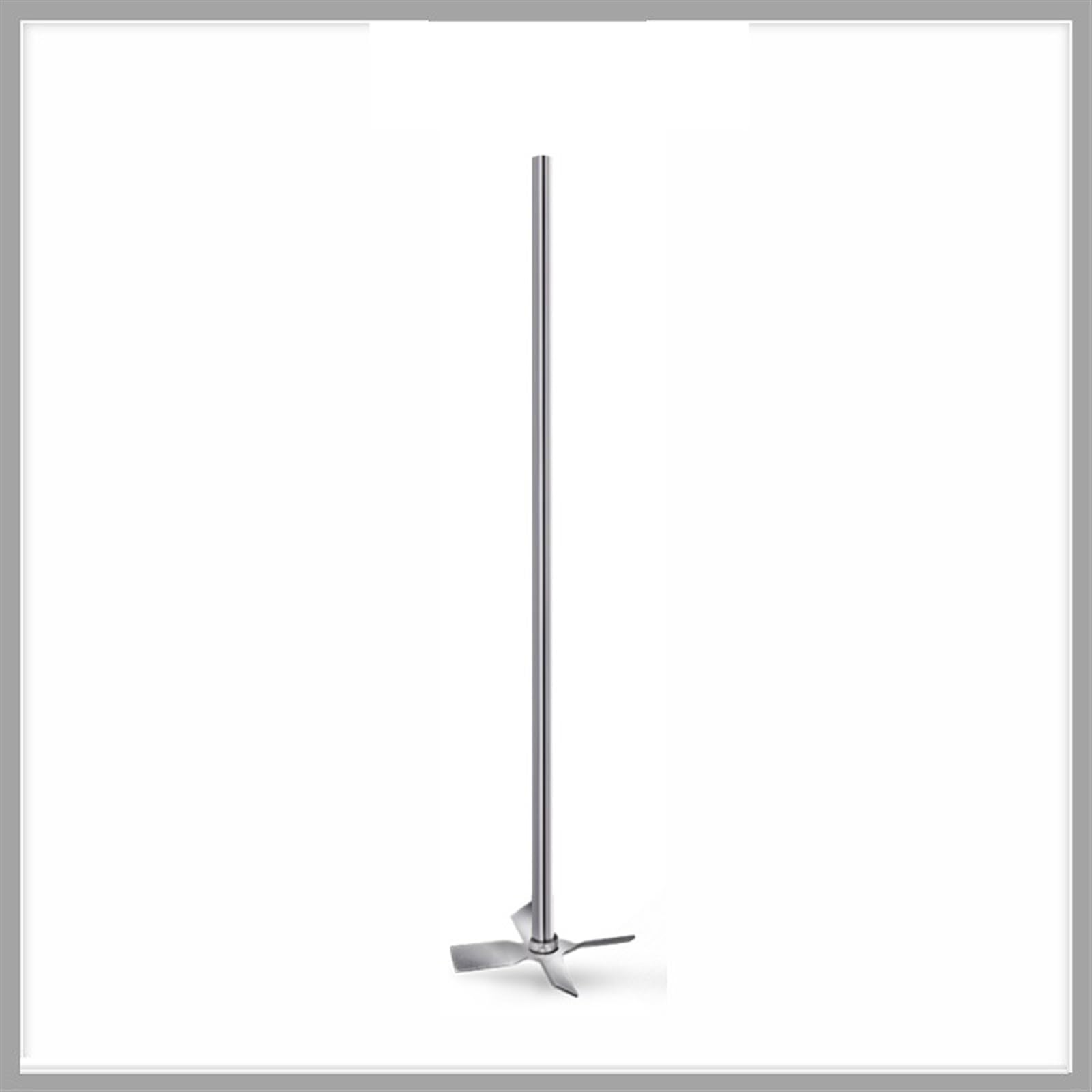 Equipo de Laboratorio Agitador de hélice 304 Sus, Impulsor en Espiral, Longitud del Eje del agitador, 400mm de diámetro, 50mm for Tratamiento de homogeneización o suspensión de líquidos