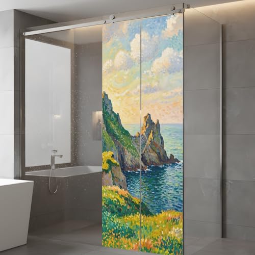 Película de privacidad para ventana 29.5x78.7 pulgadas miniatura 3