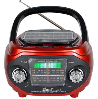 PRUNUS J-666S Przenośne radio Bluetooth, akumulator 1800 mAh