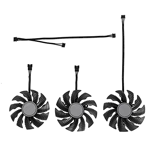RAKSTORE Grafikkarten Lüfter Für NVIDIA RTX A4000 - Leiser Ersatzlüfter Mit 4-Pin Anschluss