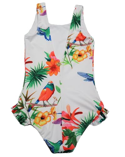 Image of Hopper Island Kids Ruffle One Piece Swimsuit