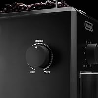 De'Longhi KG79 KG 79 Professionelle Kaffeemühle für bis zu 12 Tassen, Kunststoffgehäuse, schwarz – Ansicht 3