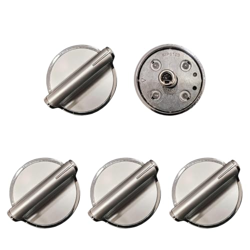 5Pcs Whirlpool Stove Knobs Replacements W10594481