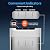 IKT Self Cleaning Bottom Load Water Cooler Dispenser for 3-5 Gallon Bottle Hot Cold and Room Water, Child Safety Lock, Empty Bottle Alert, Silver