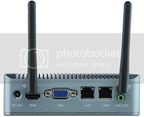 mini J1900 Mini PC Fanless PC Nano PC with 4G RAM 60G SSD Dual Nic Support Linux/windows Dual Lan usb3.0 VGA HDMI Serial Port