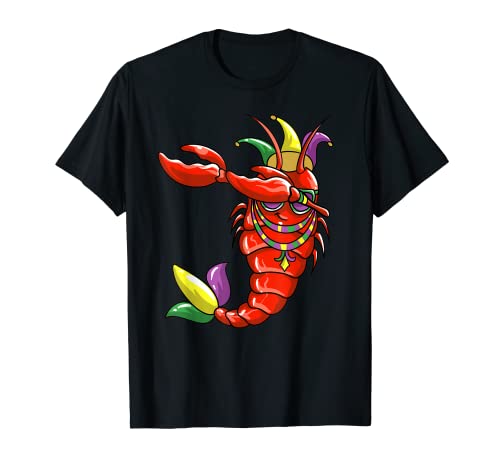 Divertido regalo de Mardi Gras de cangrejo de cangrejo | Dabber Boys Girls Camiseta