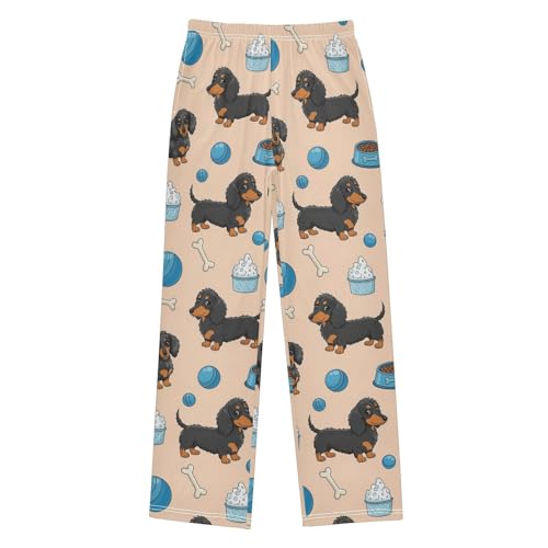 VIGTRO Pajama Pants Long Sleep Bottoms Soft Elastic Waist Lounge