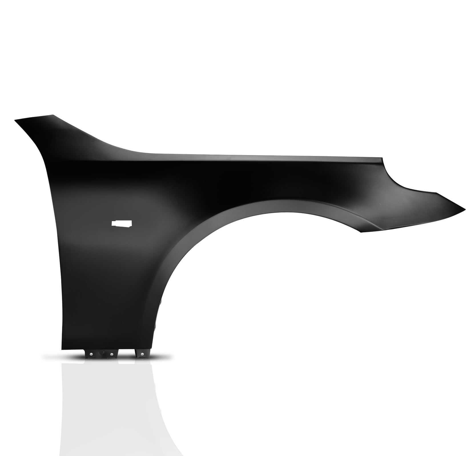 YHTAUTO Front Right Passenger Side Fender Primed Aluminum Compatible with BMW 525i 525xi 530xi 528i 535i 528xi 535xi 530i 545i 550i, 528i 535i xDrive (Only Base Model)