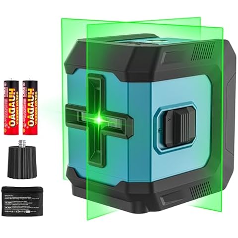 Niveau Laser Ponoseu Auto-Nivelant Vert Cover