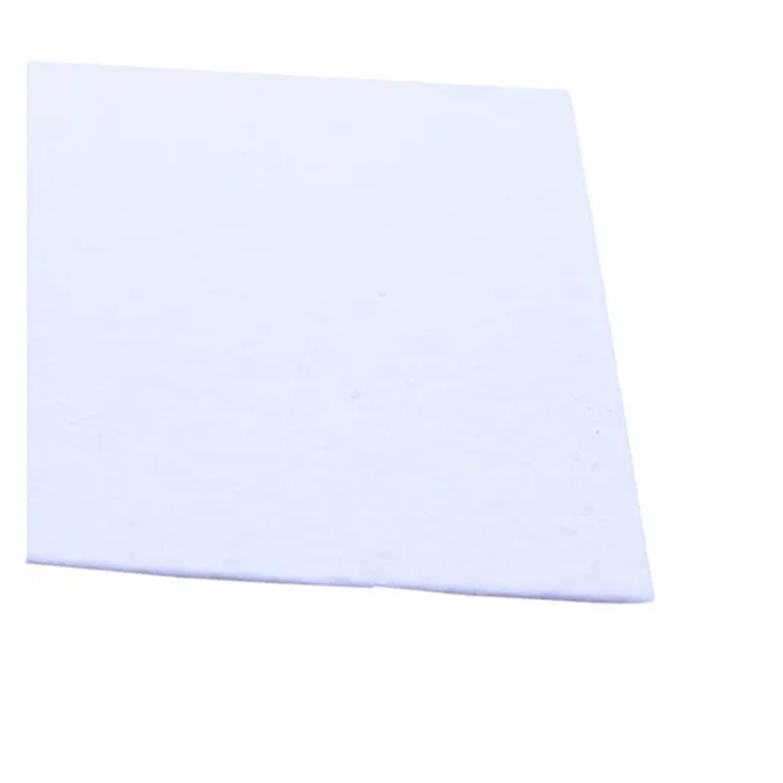 Felt Fabric Sheet, Nonwoven Polyester Felt 2mm Multicolor DIY Patchwork 30x30 50x50cm(Wit,50 x50 cm)