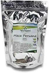 Maca Peruana 100% Pura em Pó 500g Wenutri