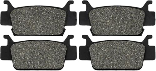 Plaquettes de frein TRX680 sans sifflement pour quad Rincon avant