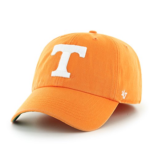 47 NCAA Tennessee Volunteers Franchise Fitted Hat, Vibrant Orange, Large