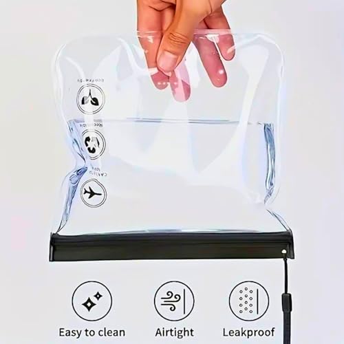 Travel Size Toiletries Essentials Set for Men, Holiday Mini Travel Toiletries Set, All In A Hubsidia Airport Approved Travel Bag - Image 4
