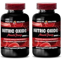 Boost Nitric Oxide - Nitric Oxide 2400mg Muscle Pump, Extreme Strength - Nitric Oxide Supplements, Muscle Pump Supplements for Men and Women, Workout Pills for Men, Muscle Growth - 2 Bot 120 Capsules