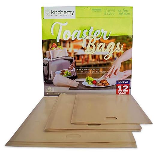12 bolsas para tostadora reutilizables para sándwiches de queso a la parrilla, más seguras del mercado, bolsa antiadherente para tostadas