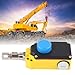 Pull Safety Limit Switch with Cord Rope, 380V Single Phase Pull Cable Key Switch for Industrial Machinery Control