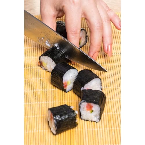 OBYJCA Sushi Mat, Sushi Rolling Mat, Traditional Roller Rolling for Maki Roll for Beginners and Experienced Users - Image 6