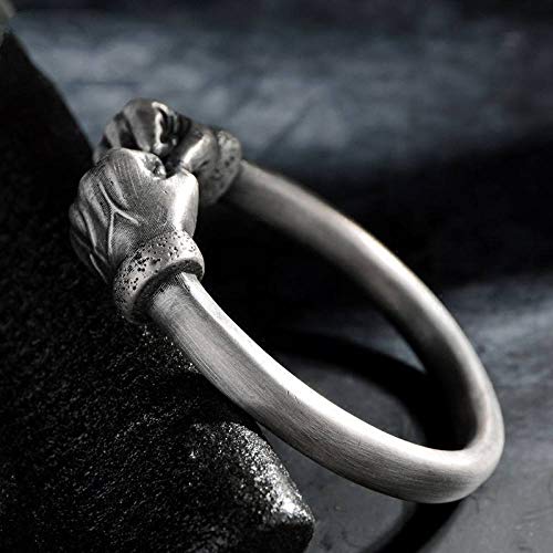 Bangle argent 925 rigide unisexe idée cadeau anniversaire
