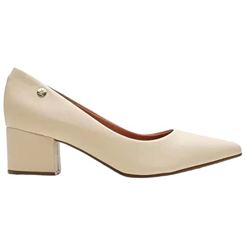 Scarpin,Casual,Vizzano,Feminino, CREME, 37