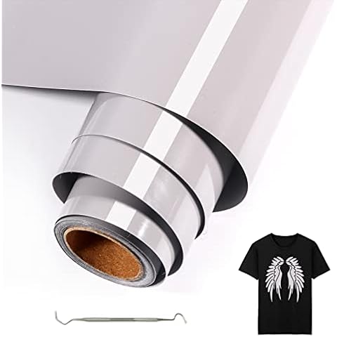 Ploter Film Textile 30.5 x 250 cm Heat Transfer Vinyl Plotter Flex Film for Ironing on DIY T-Shirt Clothes and Other Fabrics Cover