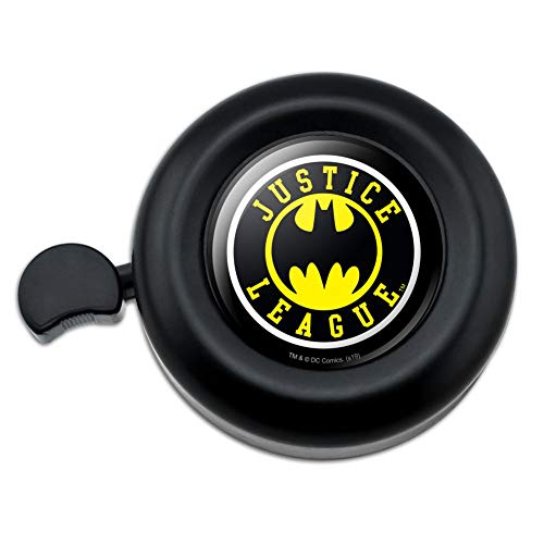 GRAPHICS & MORE Justice League Batman Athletic Logo Bicycle Handlebar Bike Bell