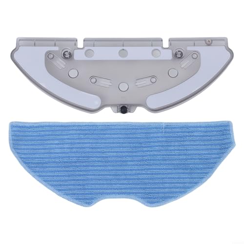 Plastic Mop Holder with Microfiber Mop Cloths for Serie 75 S+ Robot Vacuum Cleaner, Easy to Install, Securely Holds Accessories, Helps Keep Mop Pads Organized and Dry(C)